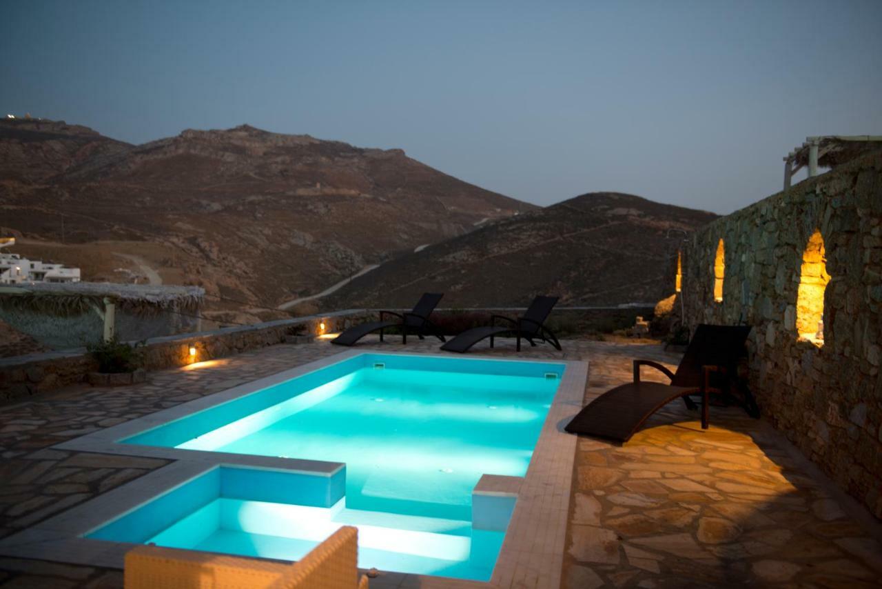 Wild View Mykonos Villa Merchia Beach Luaran gambar