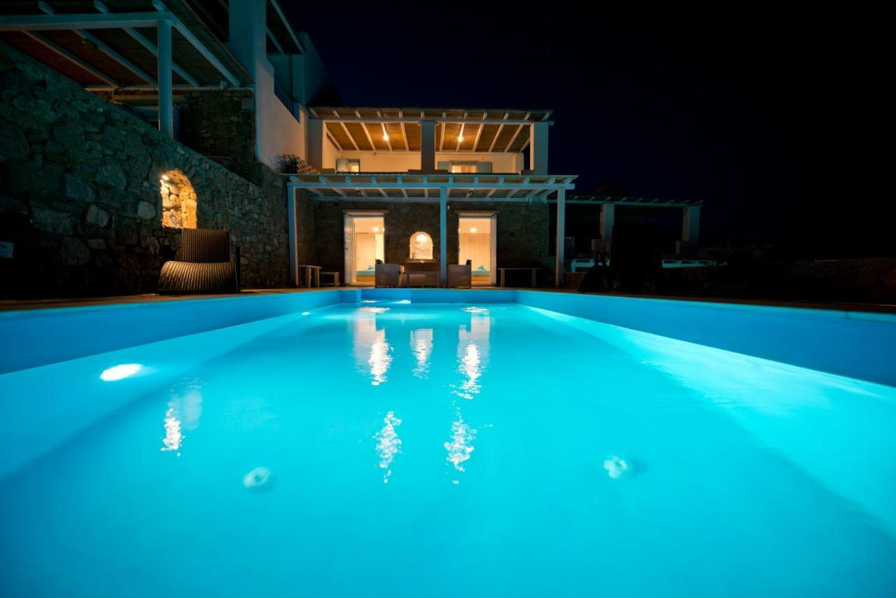 Wild View Mykonos Villa Merchia Beach Luaran gambar