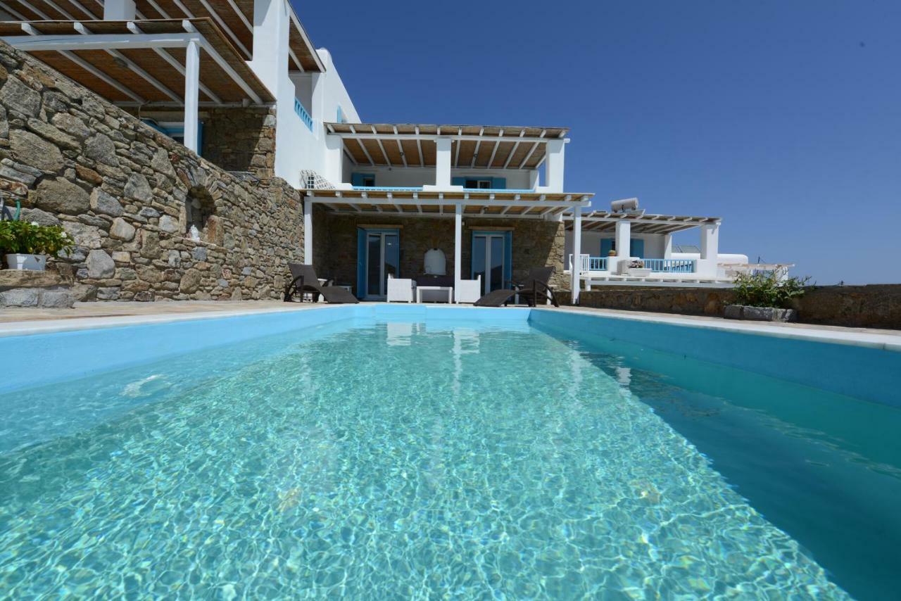 Wild View Mykonos Villa Merchia Beach Luaran gambar