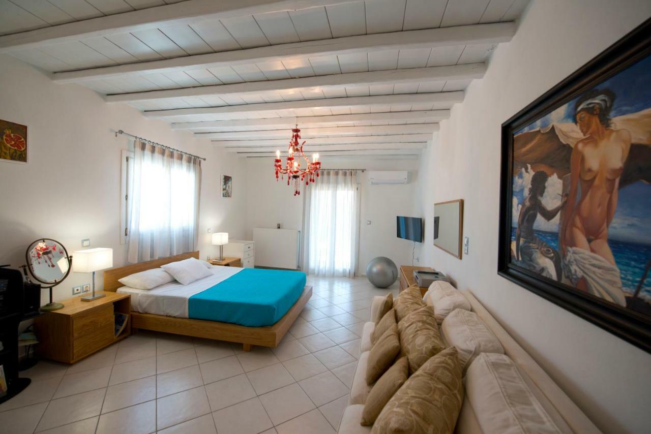 Wild View Mykonos Villa Merchia Beach Luaran gambar