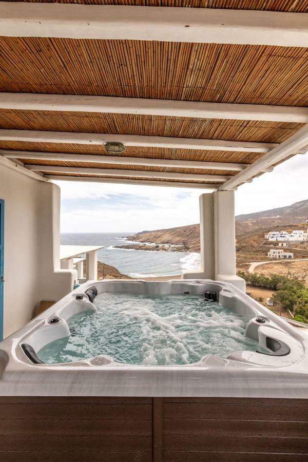 Wild View Mykonos Villa Merchia Beach Luaran gambar