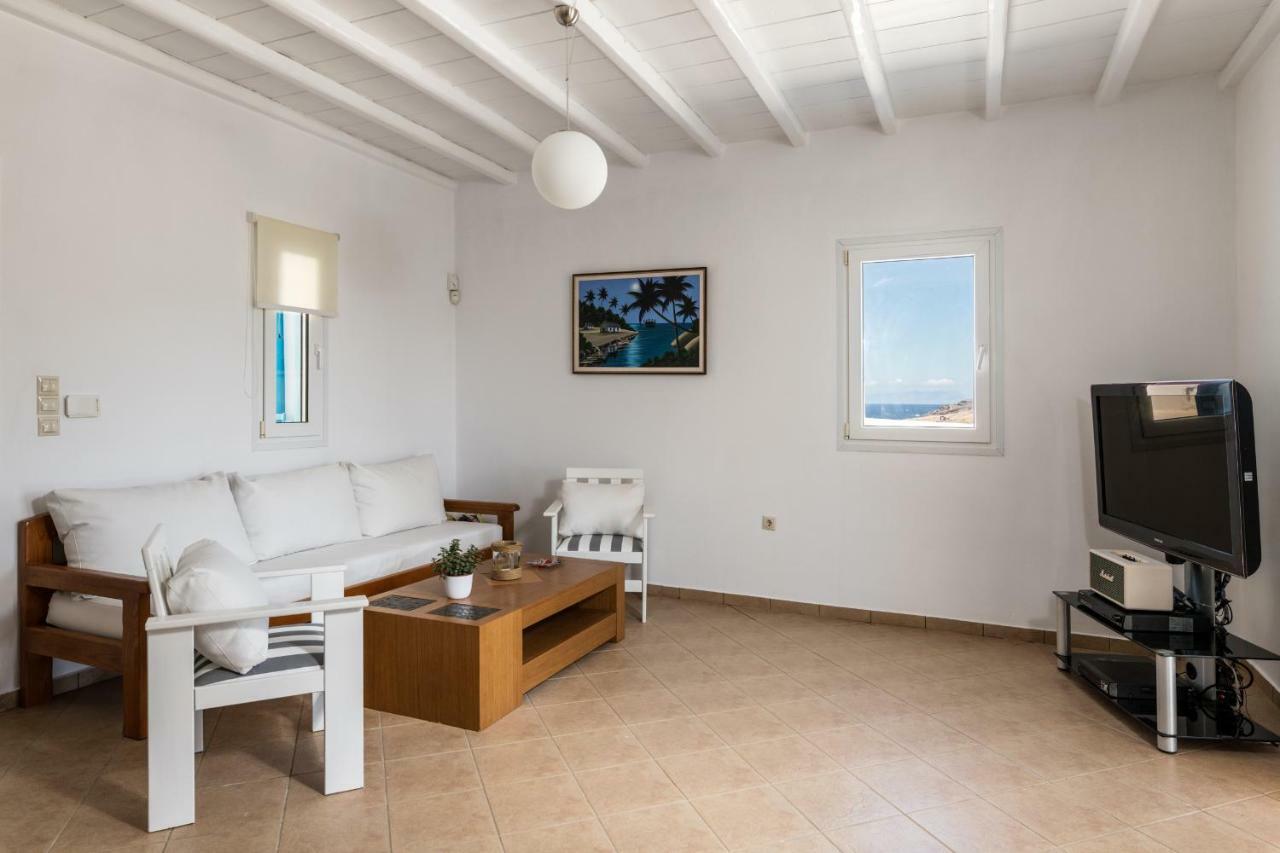 Wild View Mykonos Villa Merchia Beach Luaran gambar