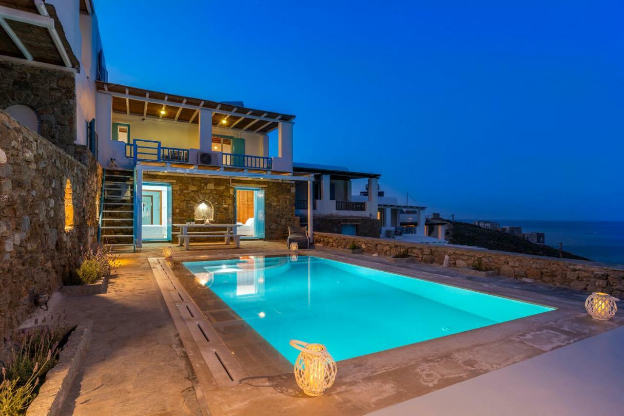 Wild View Mykonos Villa Merchia Beach Luaran gambar