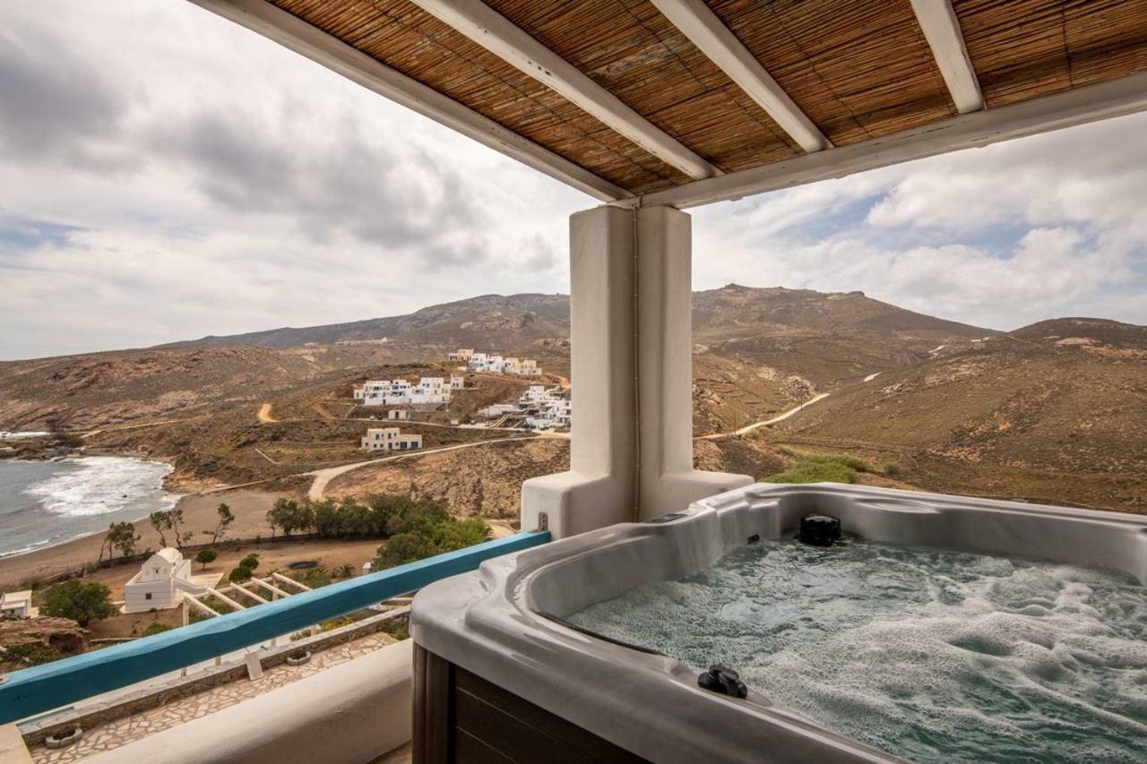 Wild View Mykonos Villa Merchia Beach Luaran gambar